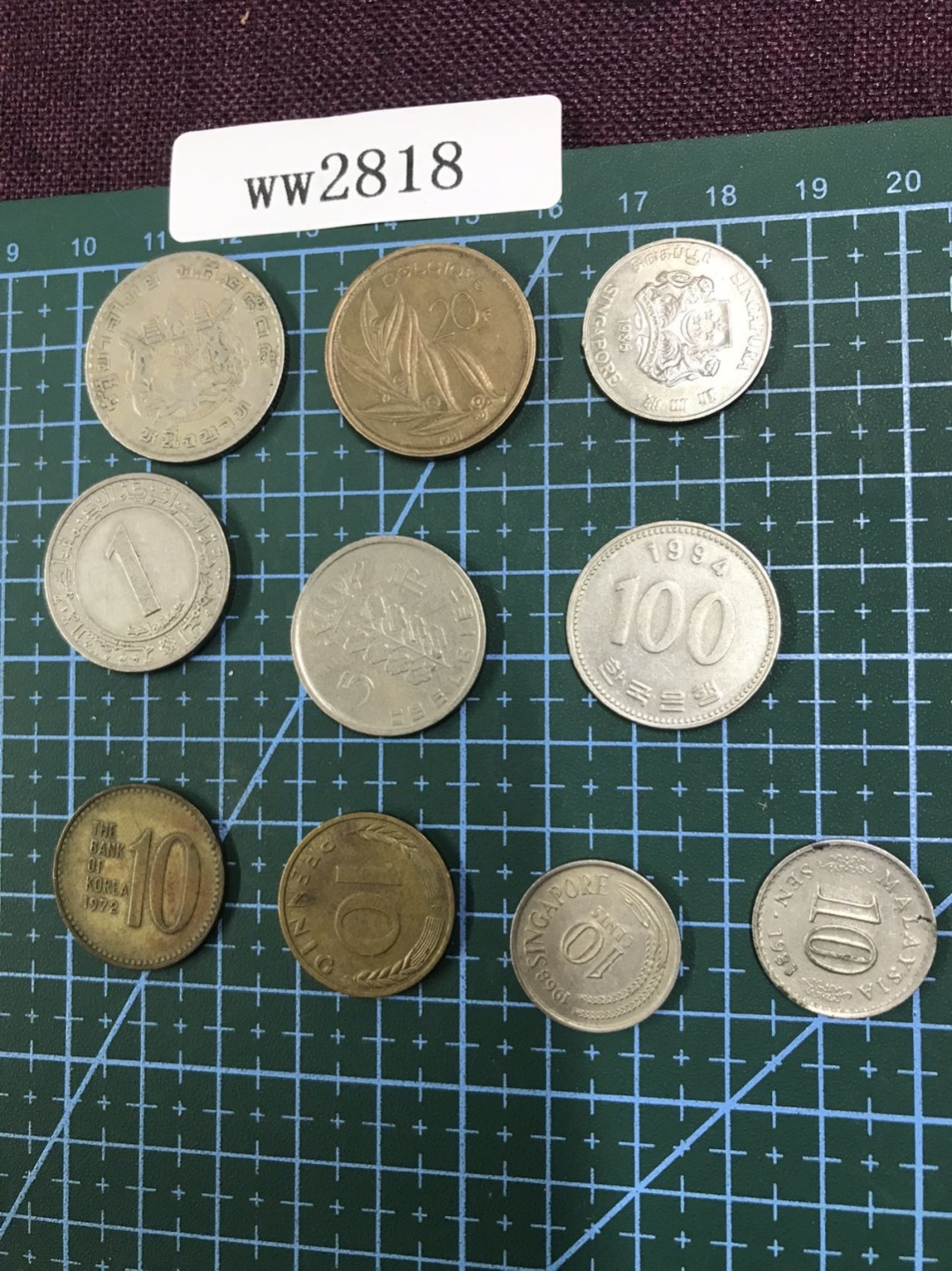硬币4 外国硬币十枚