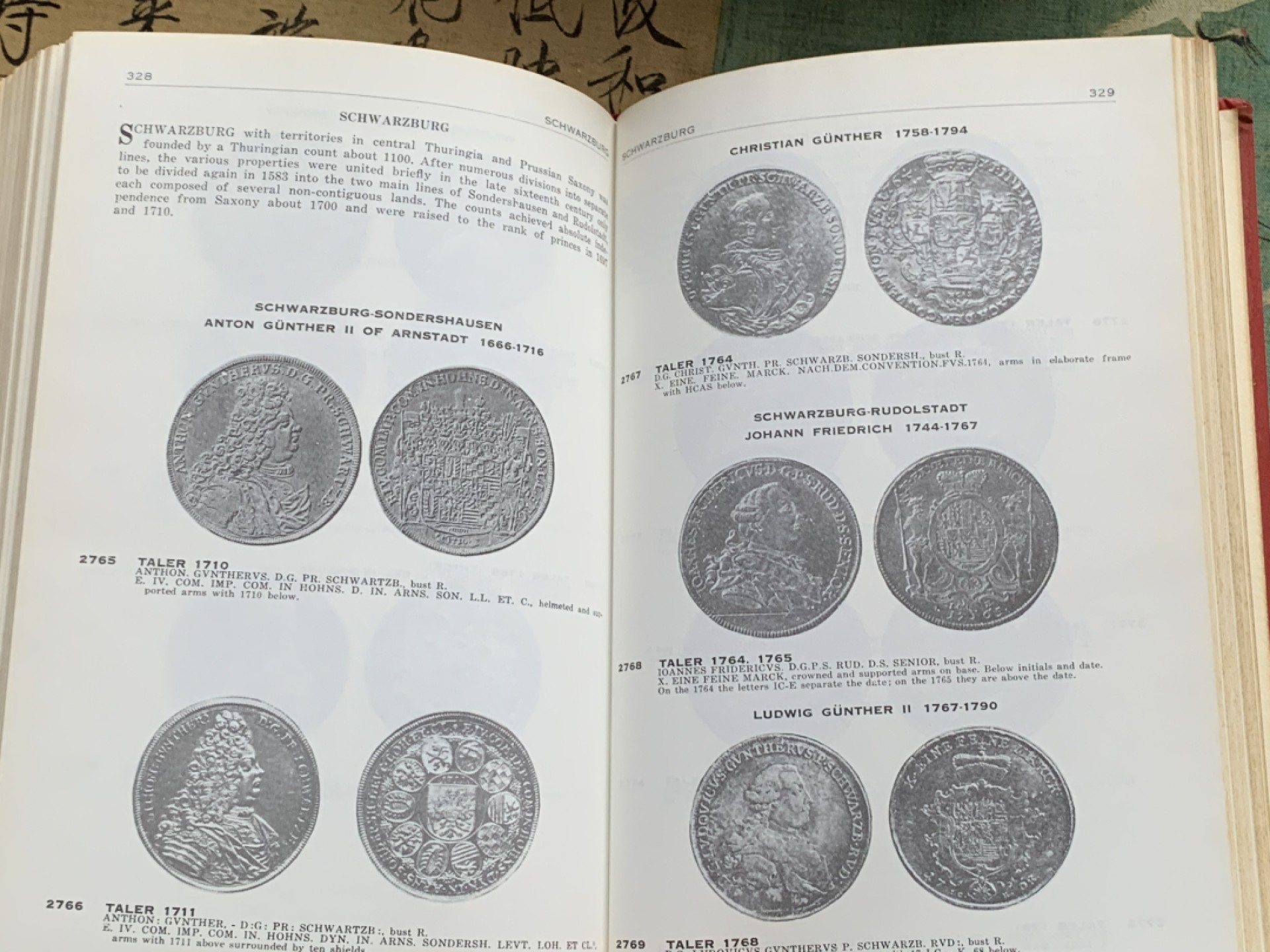 《竞宝斋》第128场-周日，周一 ，2场连拍（全场包邮） 达文波特1700-1800 德国泰勒目录 416页