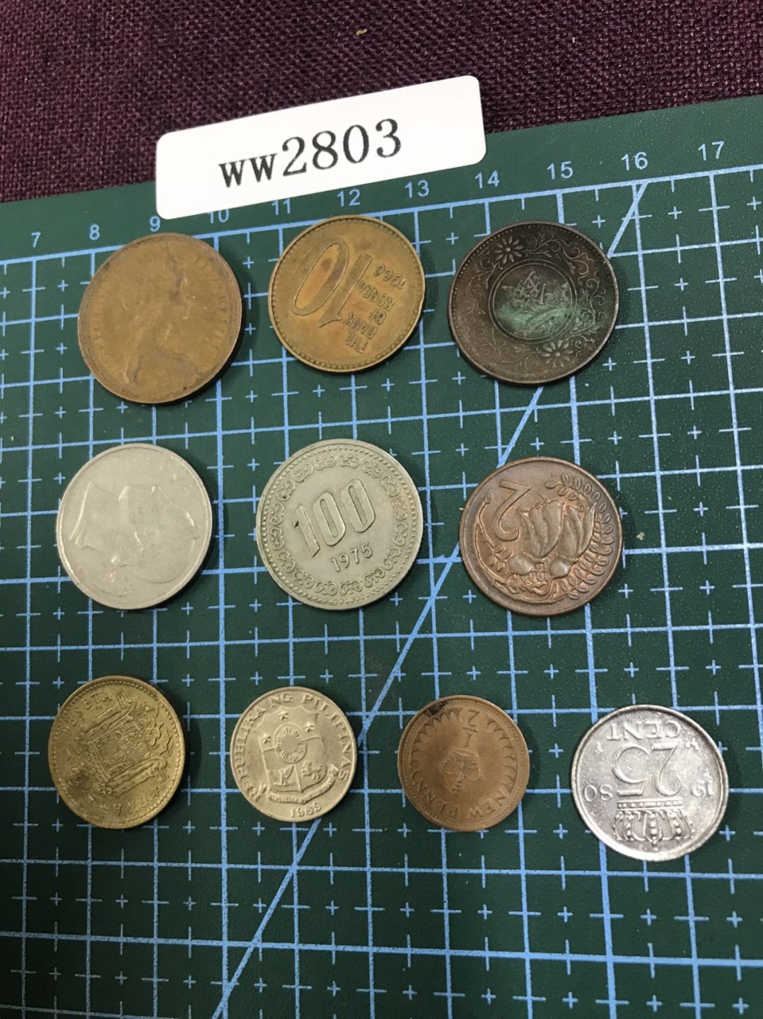 硬币4 外国硬币十枚