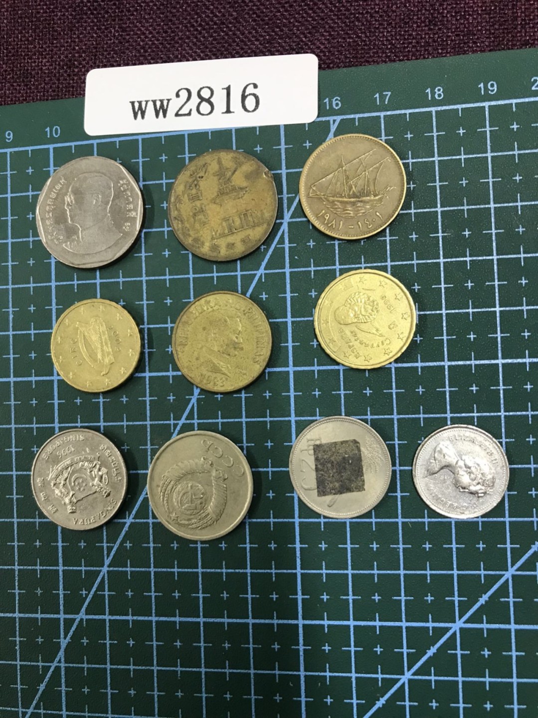 硬币4 外国硬币十枚