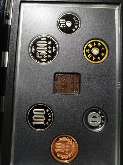 捡漏零元起+1 小岛日本纪念币专场 第二拍  日本大藏省造币局1998 proof精制套币