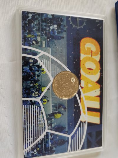 捡漏零元起+1 小岛日本纪念币专场 第二拍  日本 2002 世界杯 纪念币 日本套币