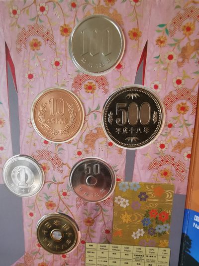 捡漏零元起+1 小岛日本纪念币专场 第二拍  日本世界文化遗产系列纪念币 歌舞伎 日本套币