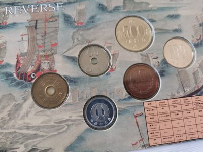 捡漏零元起+1 小岛日本纪念币专场 第二拍  日本世界文化遗产系列纪念币。 琉球王国 日本套币