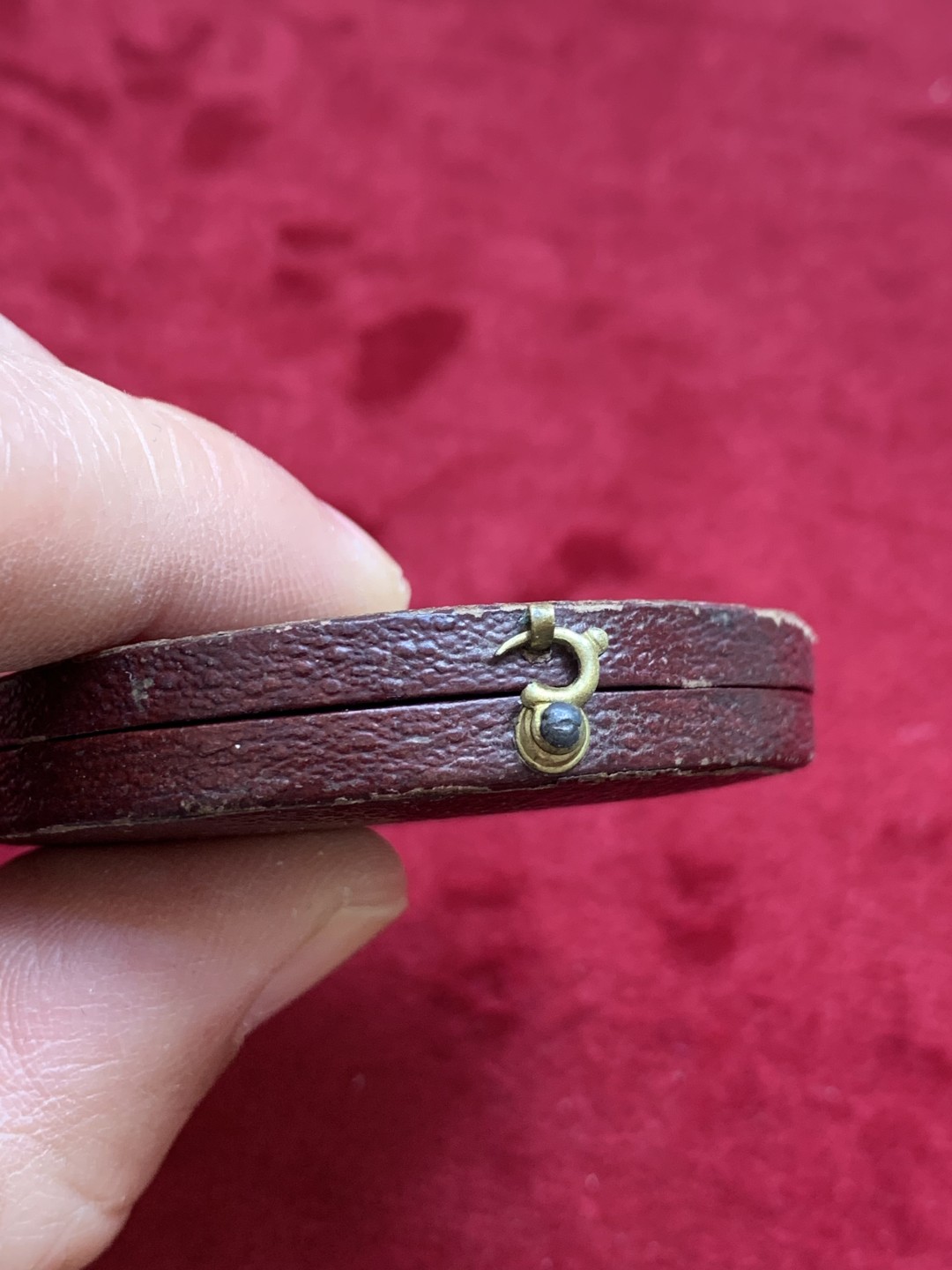 《竞宝斋》第128场-周日，周一 ，2场连拍（全场包邮） 1897法国 商业部墨丘力 镀金银章 原盒纪念章 41mm 37克 带银标