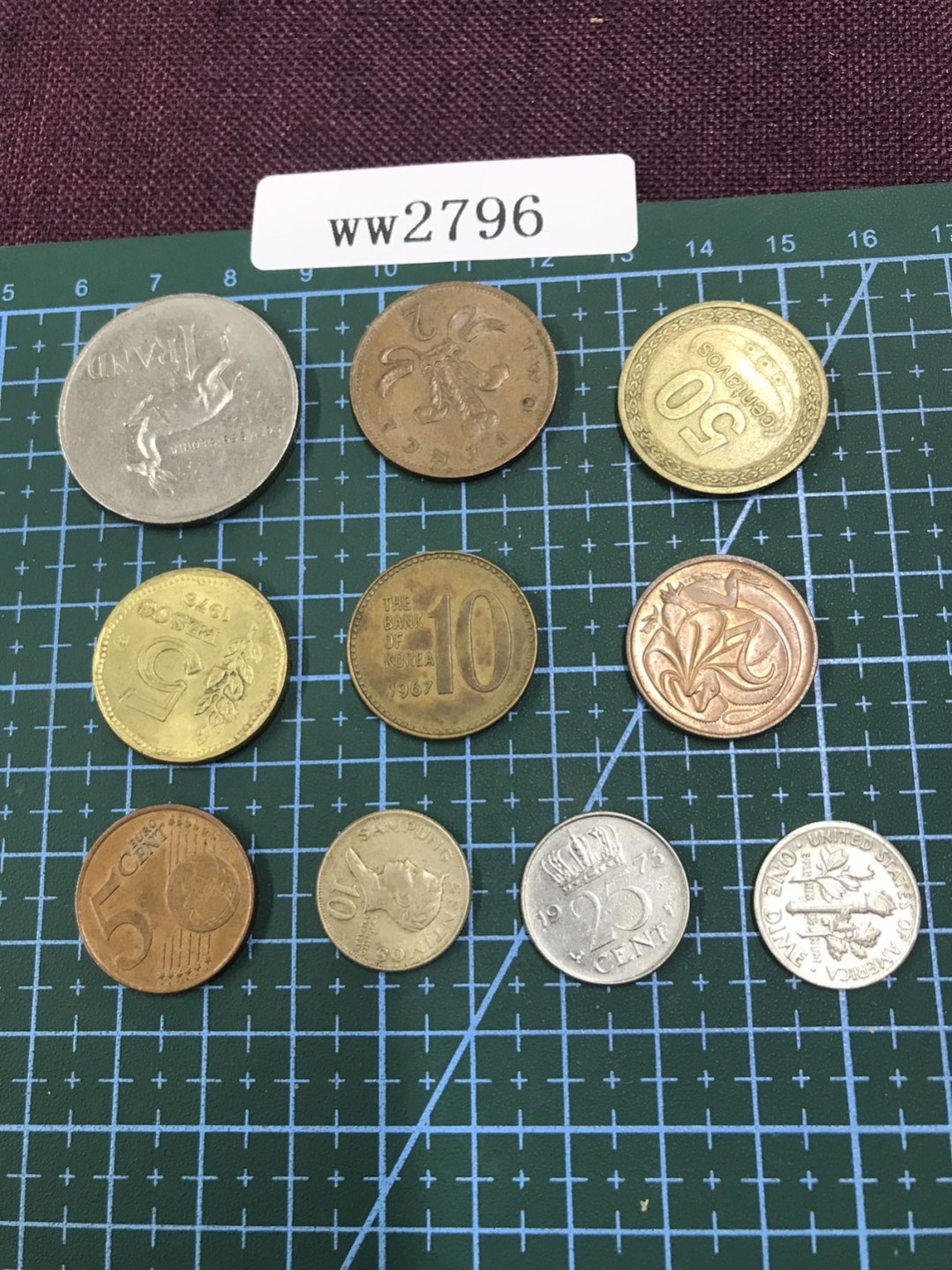 硬币4 外国硬币十枚