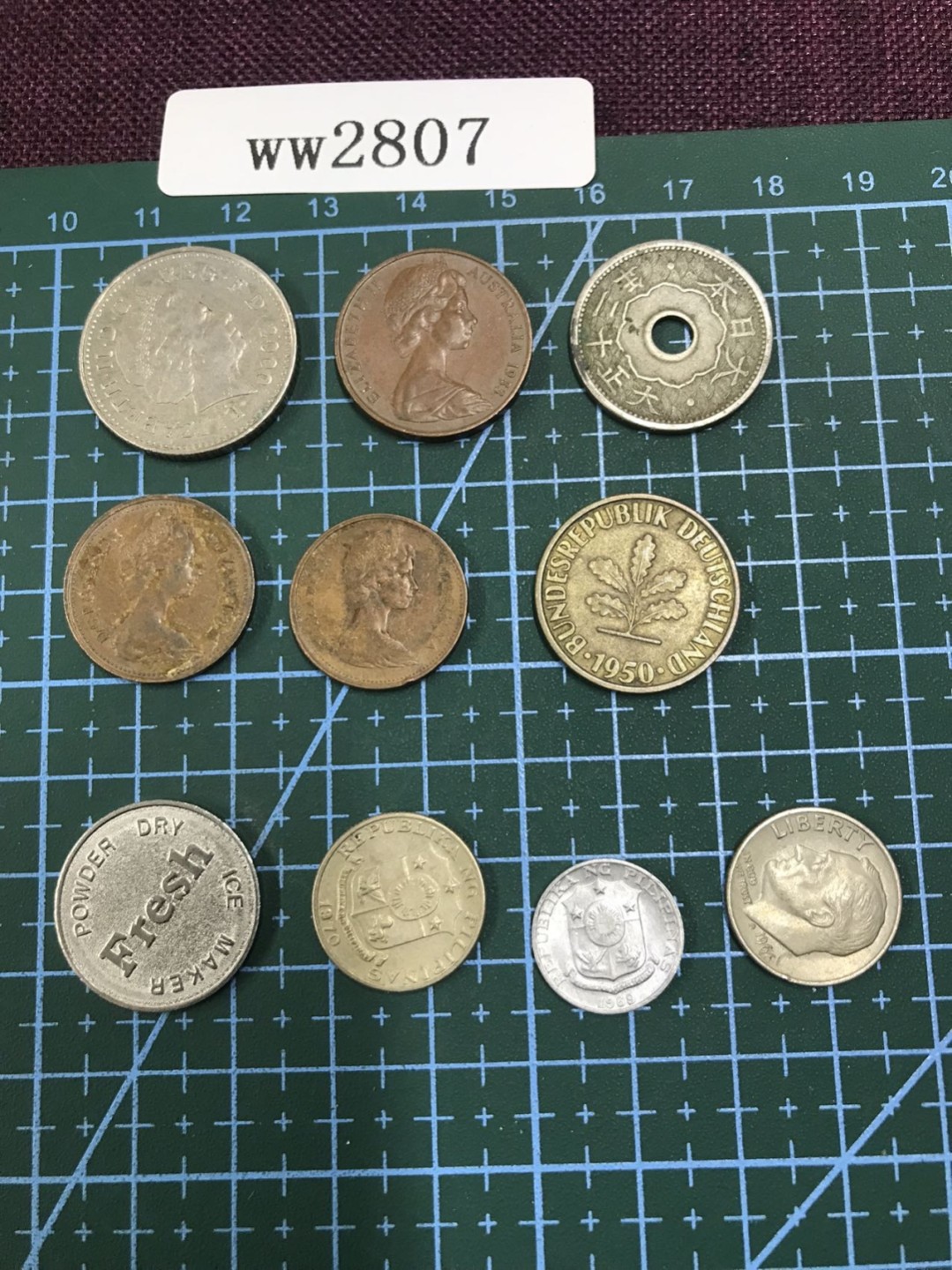 硬币4 外国硬币十枚