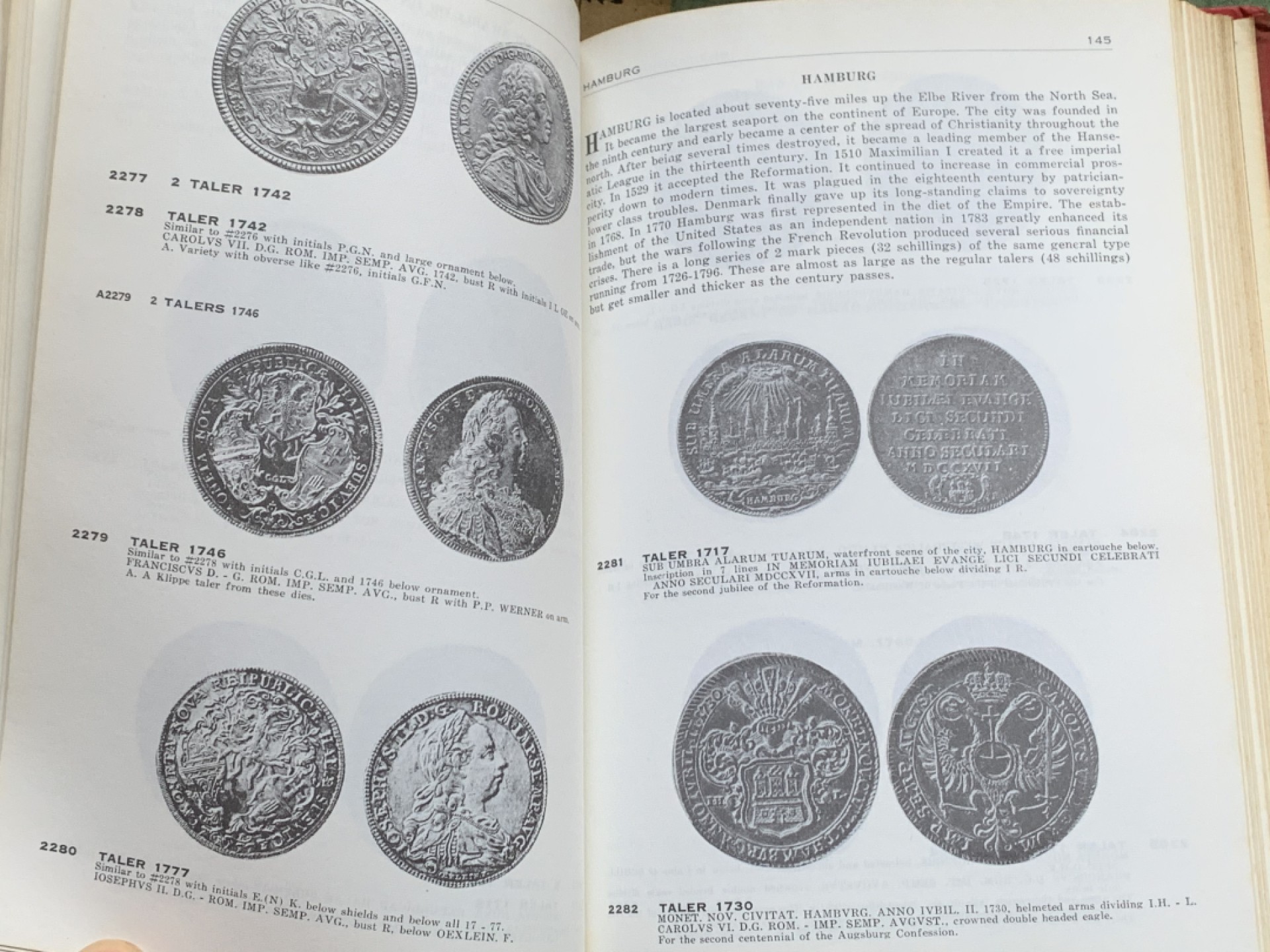 《竞宝斋》第128场-周日，周一 ，2场连拍（全场包邮） 达文波特1700-1800 德国泰勒目录 416页
