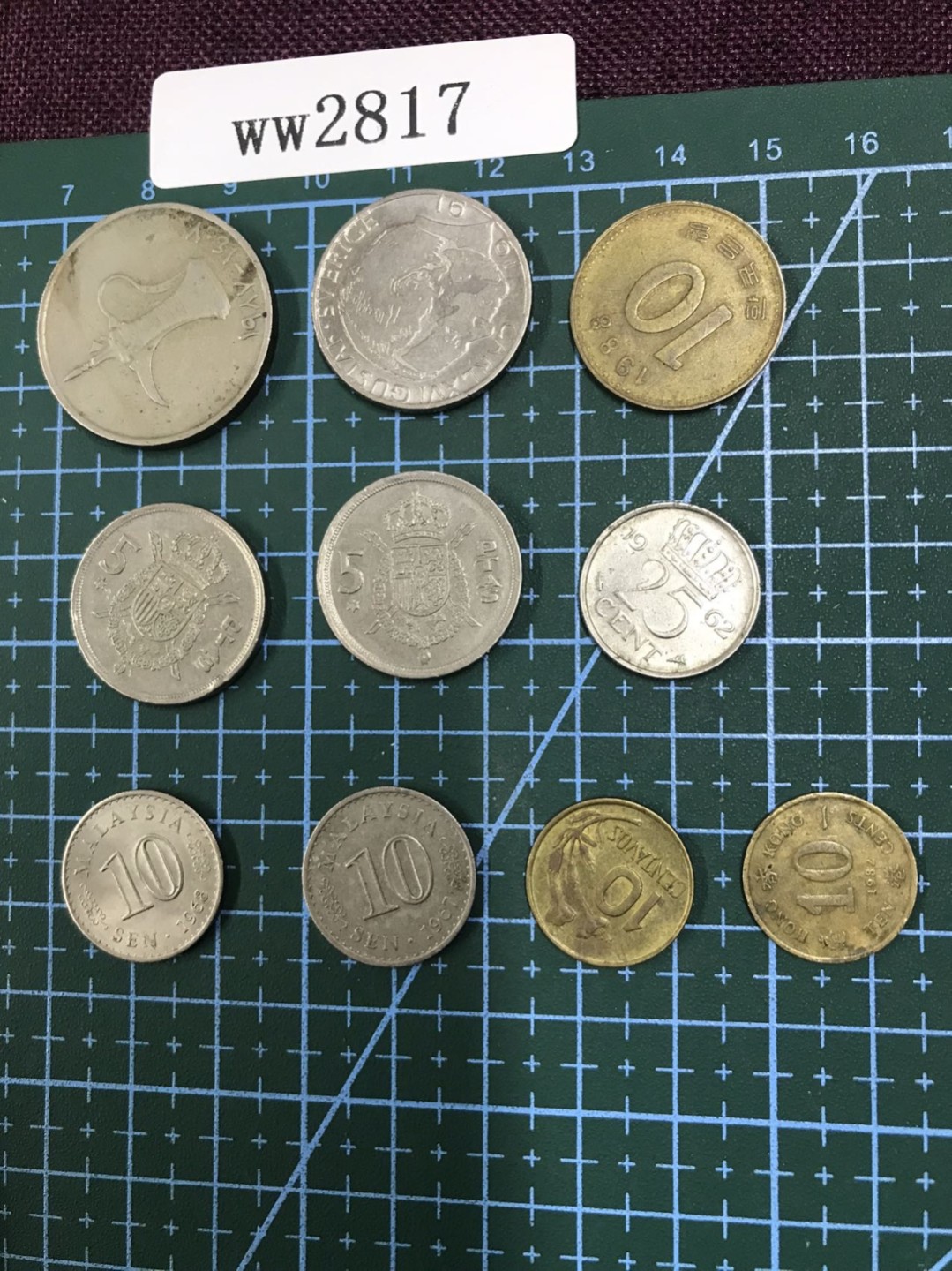 硬币4 外国硬币十枚