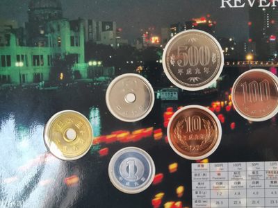 捡漏零元起+1 小岛日本纪念币专场 第二拍  日本世界文化遗产系列纪念币 原爆日本套币