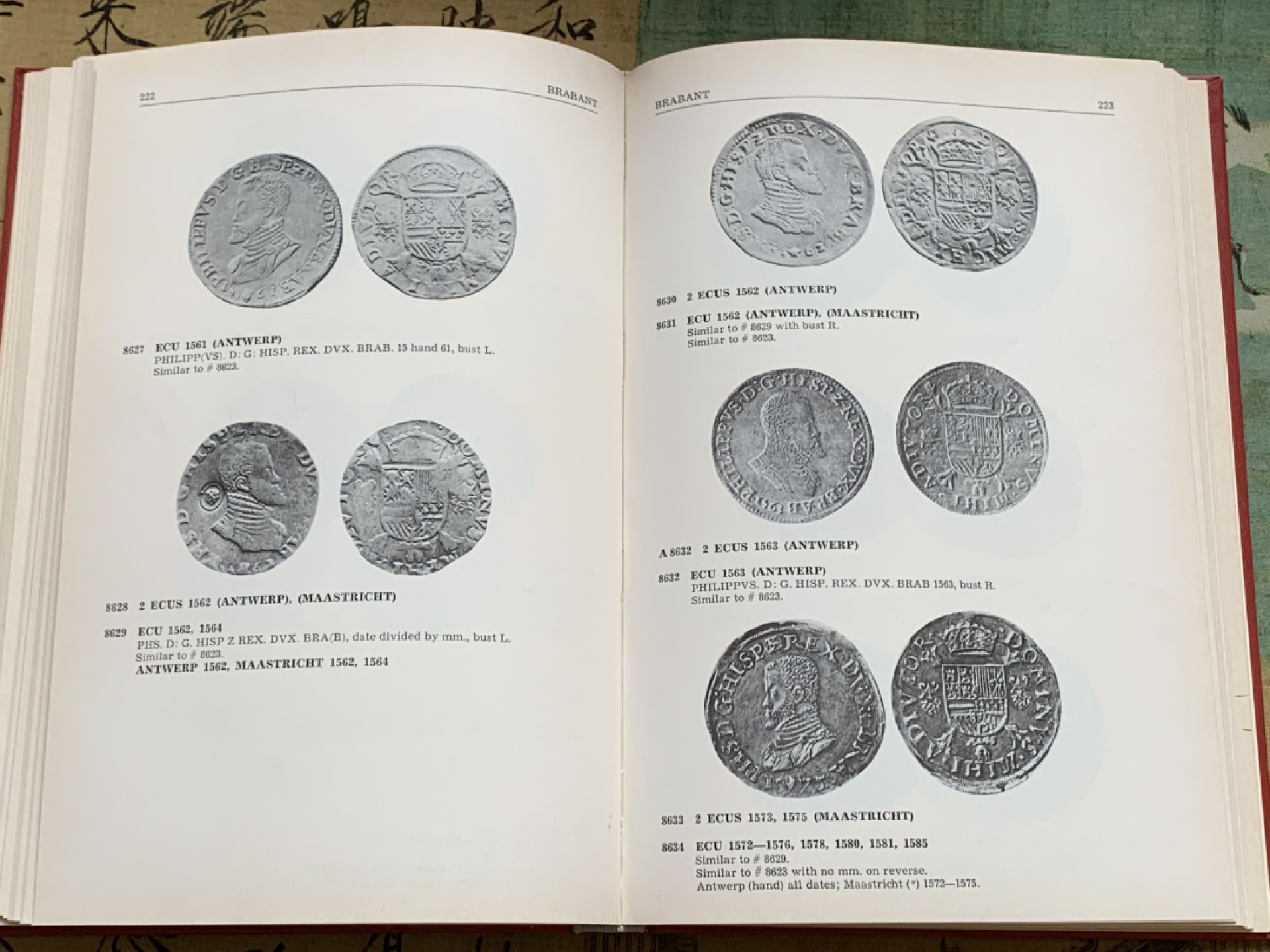《竞宝斋》第128场-周日，周一 ，2场连拍（全场包邮） 达文波特 1484-1600  欧洲克朗目录 330页保存的非常好