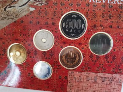 捡漏零元起+1 小岛日本纪念币专场 第二拍  日本世界文化遗产系列纪念币 法隆寺 日本套币