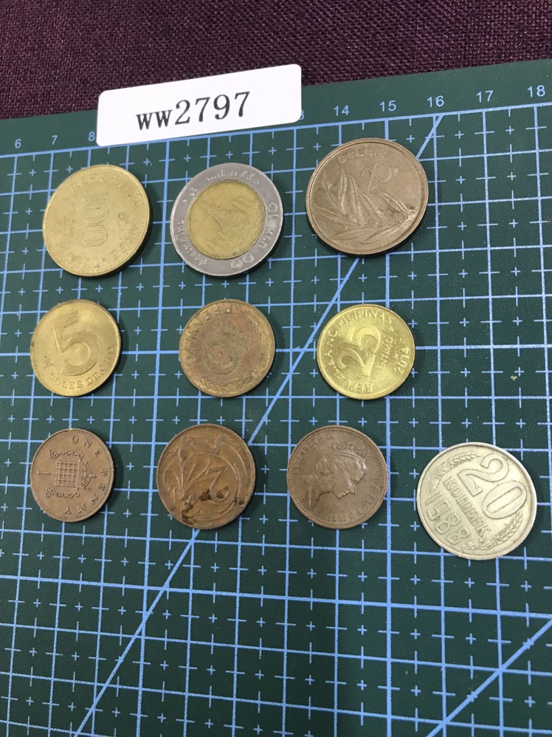 硬币4 外国硬币十枚