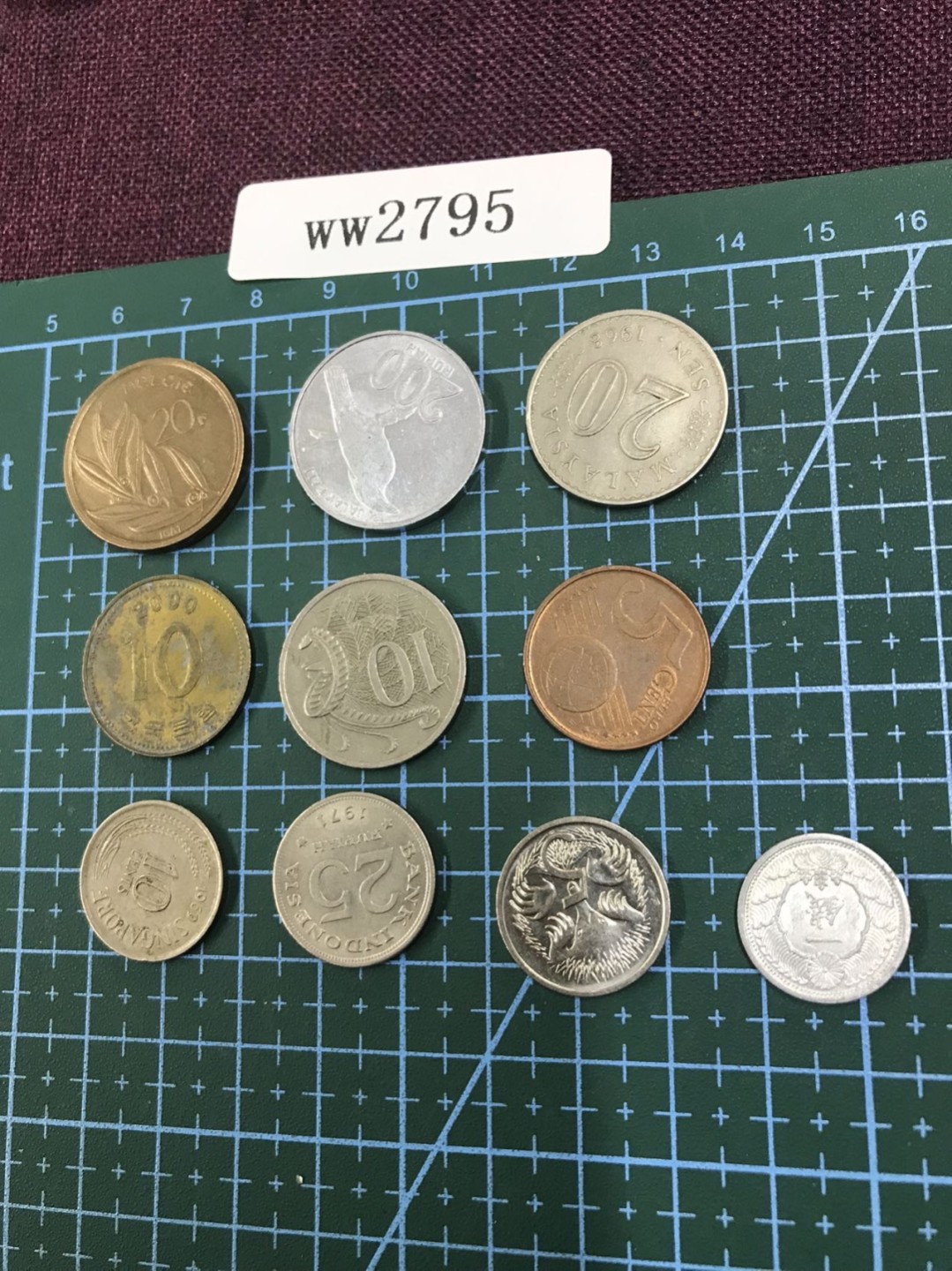 硬币4 外国硬币十枚