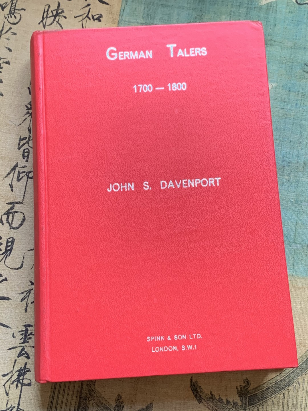 《竞宝斋》第128场-周日，周一 ，2场连拍（全场包邮） 达文波特1700-1800 德国泰勒目录 416页