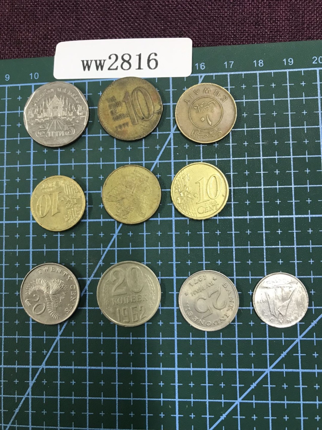 硬币4 外国硬币十枚