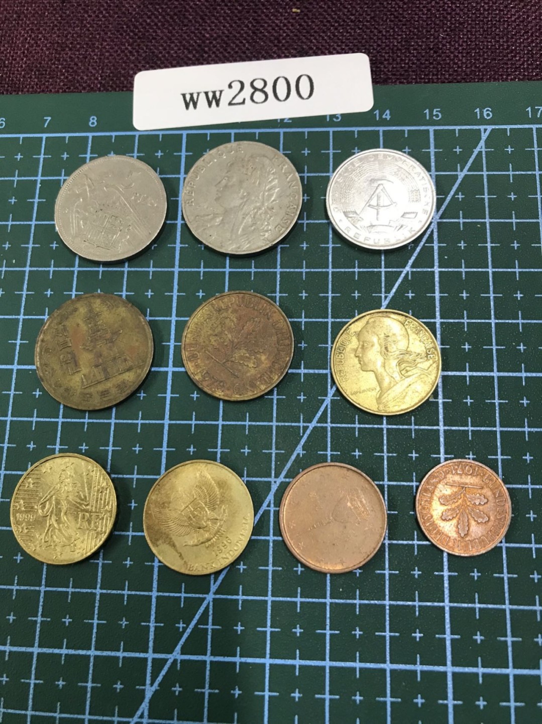 硬币4 外国硬币十枚