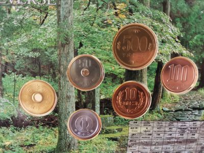 捡漏零元起+1 小岛日本纪念币专场 第二拍  日本世界文化遗产系列纪念币 日光神社 日本套币