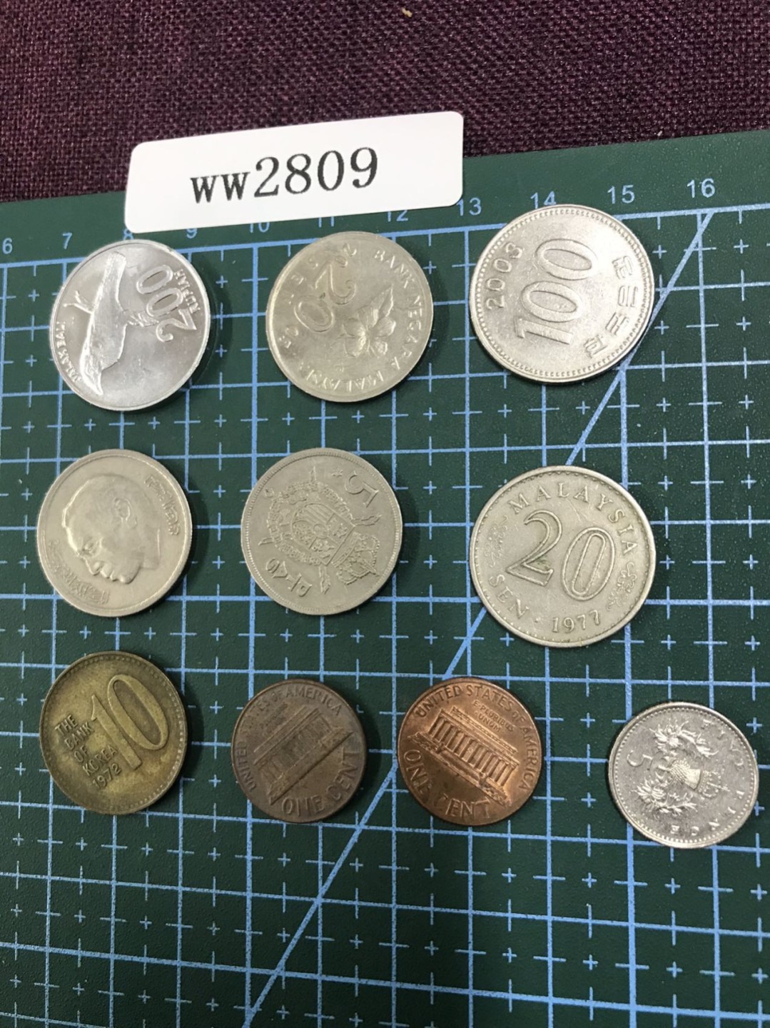 硬币4 外国硬币十枚