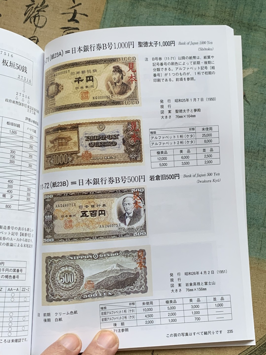 《竞宝斋》第128场-周日，周一 ，2场连拍（全场包邮） 2022年版 最新日币 目录 厚达326页 含纸币，早期铜钱，近现代机制币 内容详尽