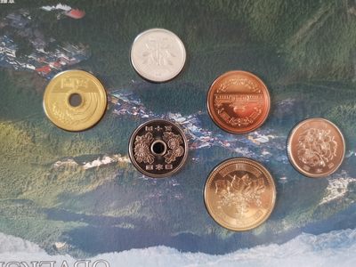 捡漏零元起+1 小岛日本纪念币专场 第二拍  日本世界文化遗产系列纪念币 纪伊山地 日本套币