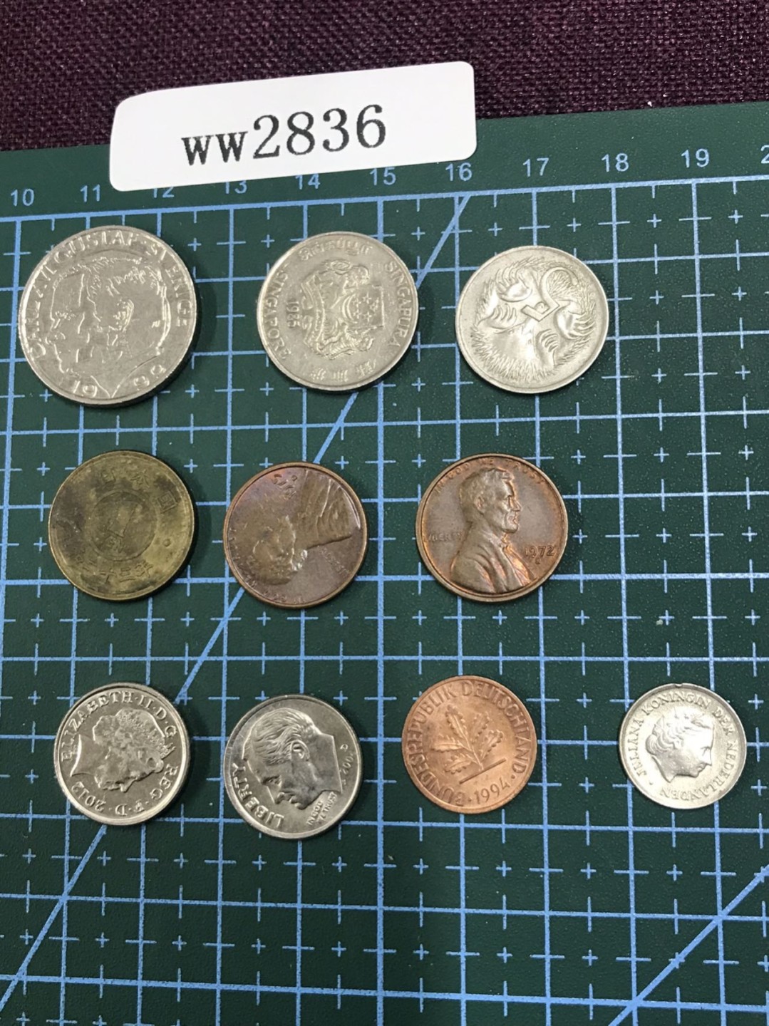 硬币1 外国硬币十枚