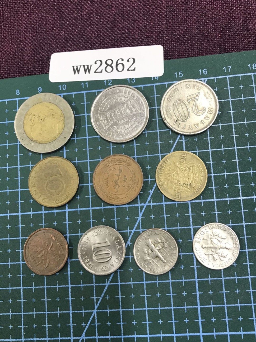 硬币3 外国硬币十枚