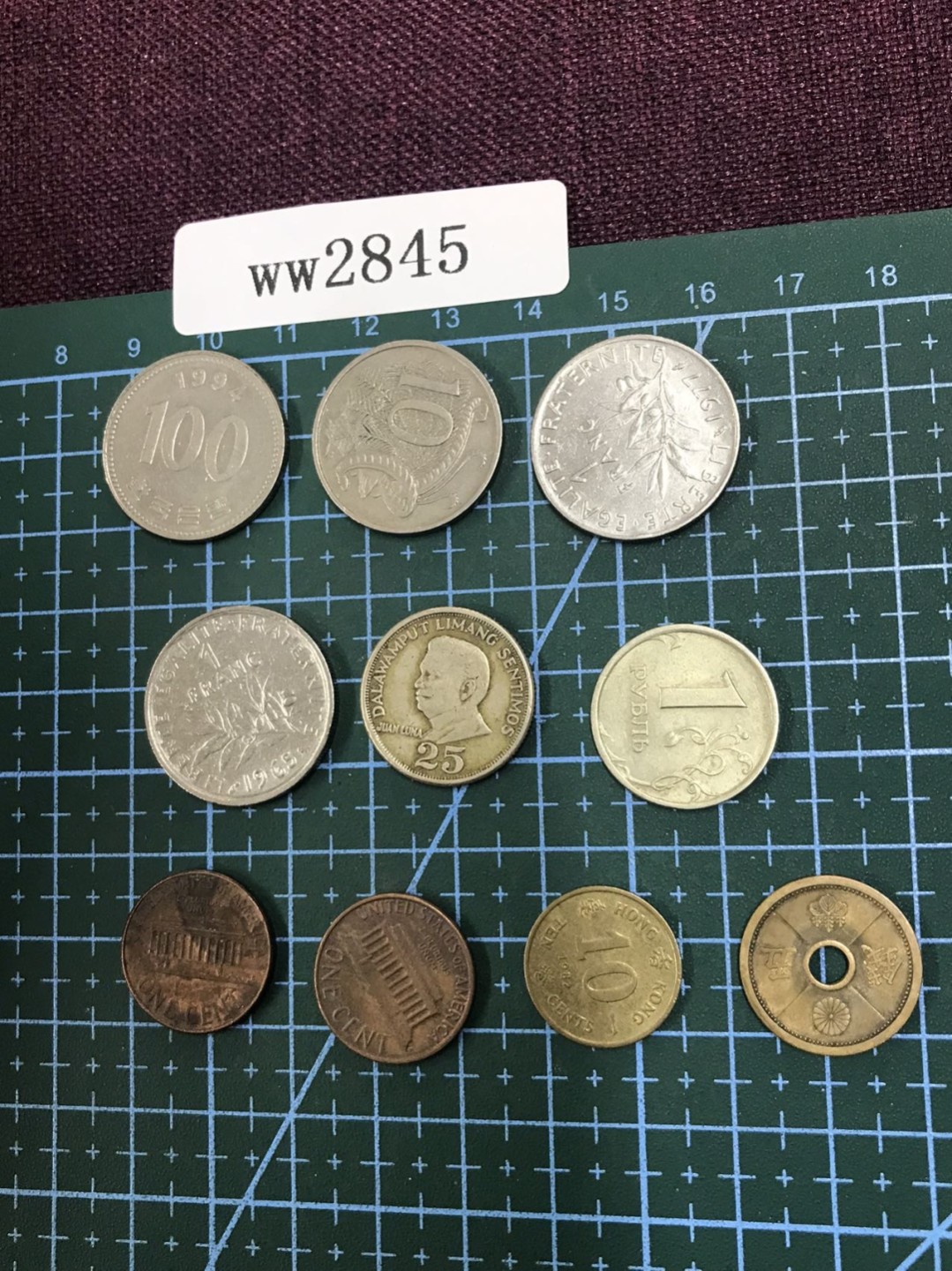 硬币3 外国硬币十枚
