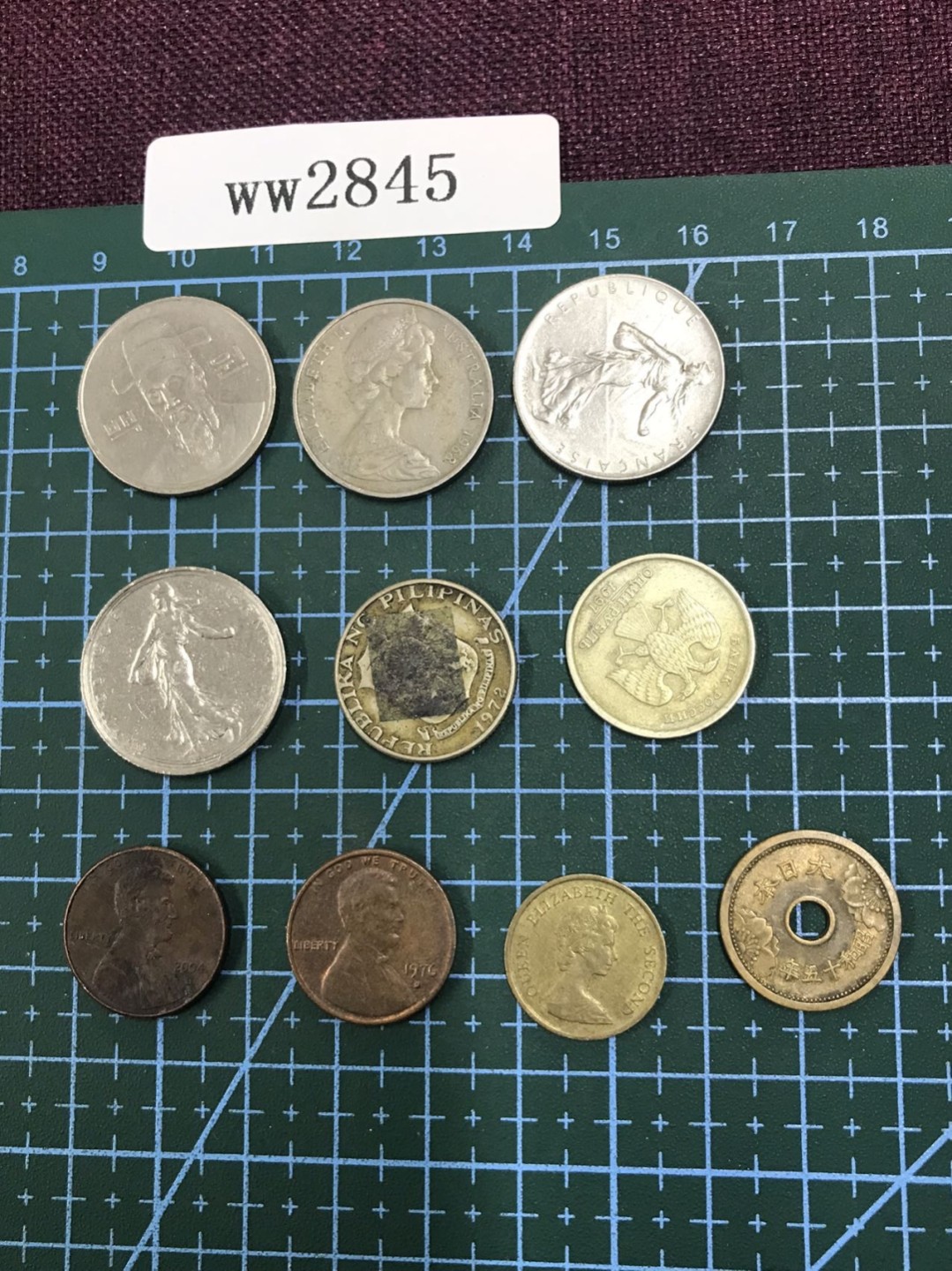 硬币3 外国硬币十枚