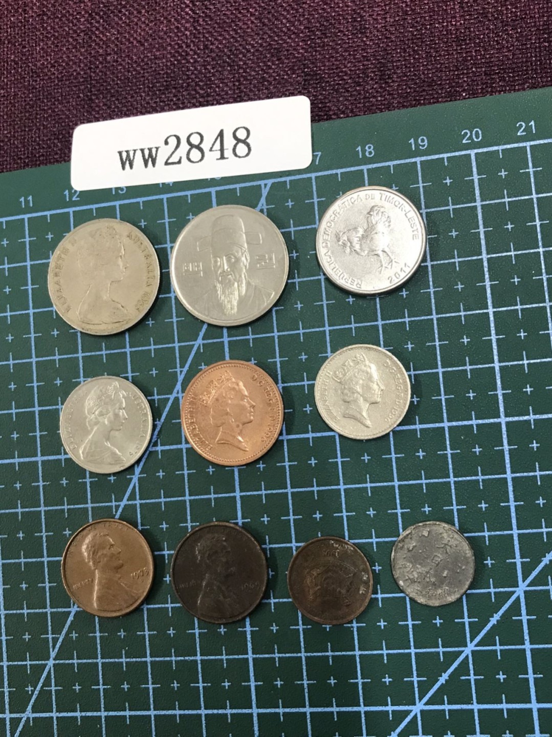硬币3 外国硬币十枚