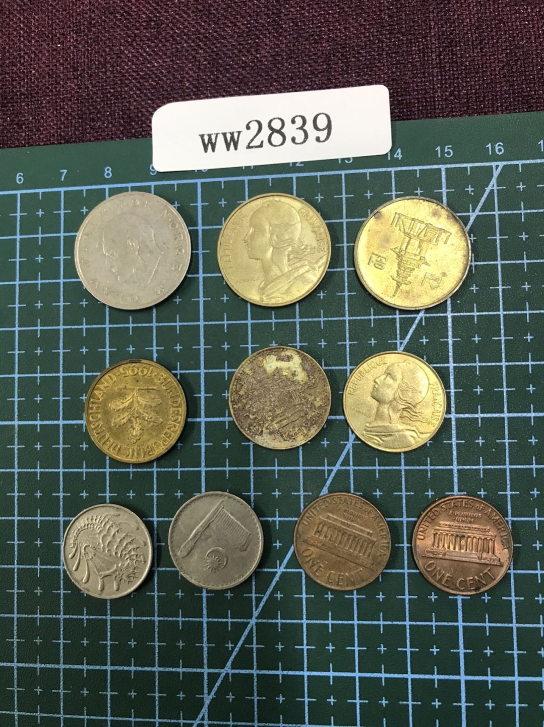 硬币3 外国硬币十枚