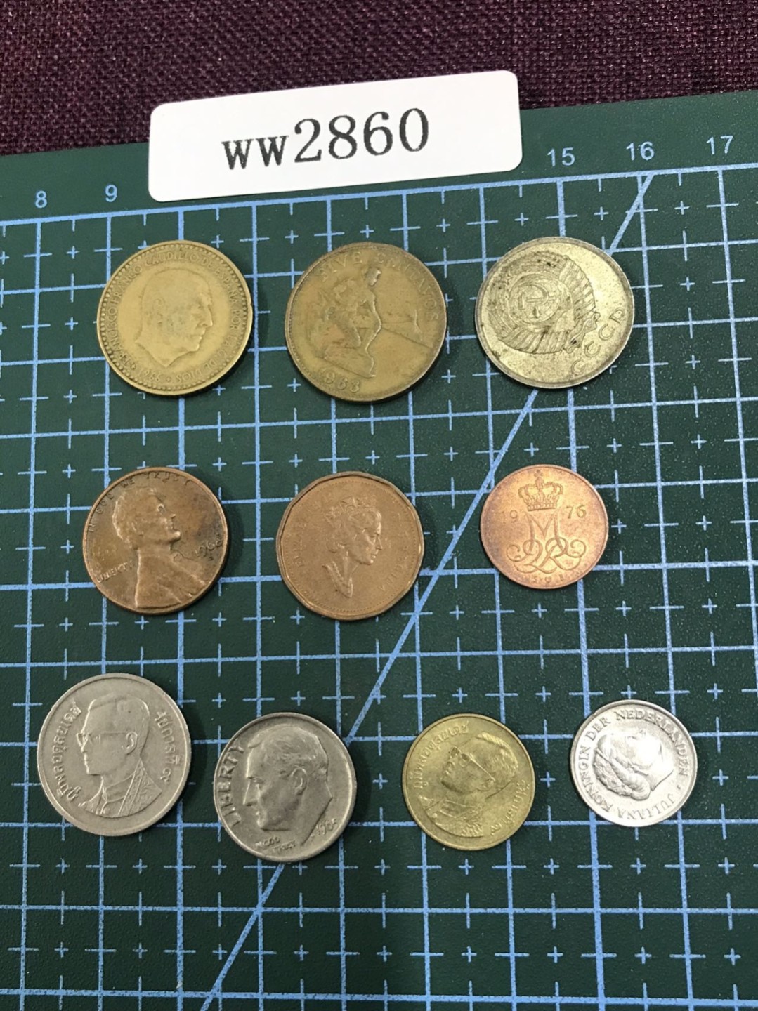 硬币3 外国硬币十枚