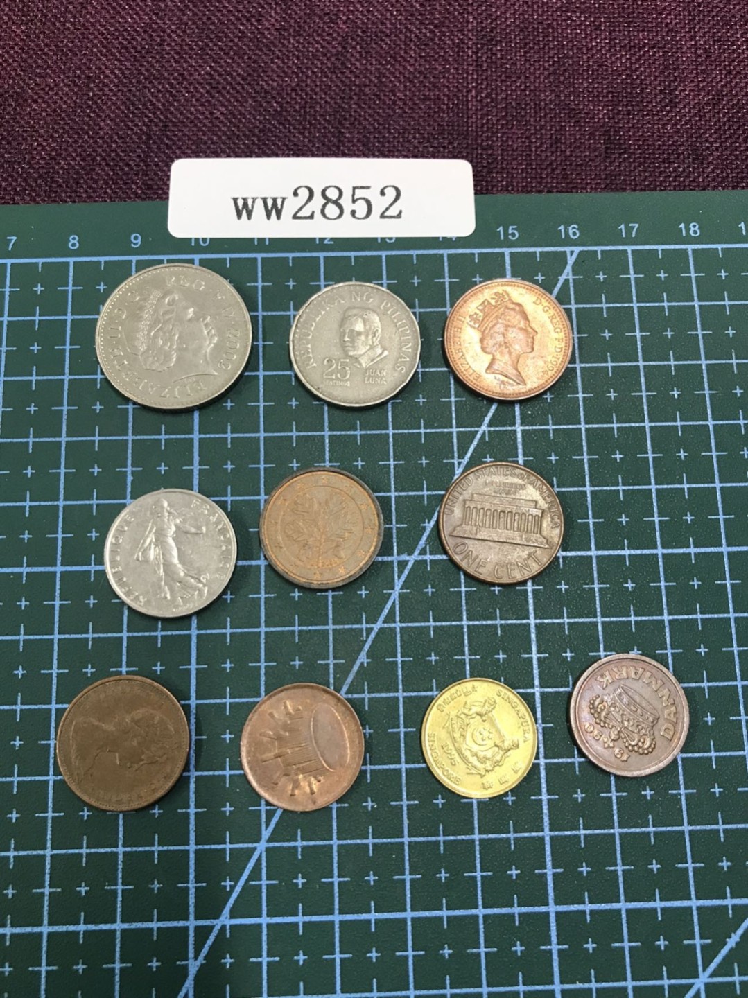 硬币3 外国硬币十枚