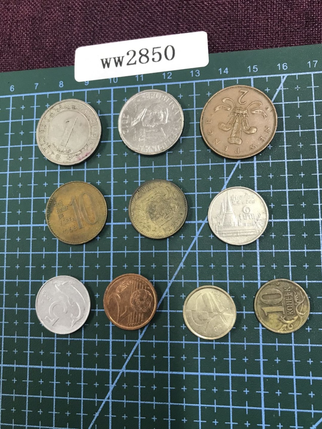 硬币3 外国硬币十枚
