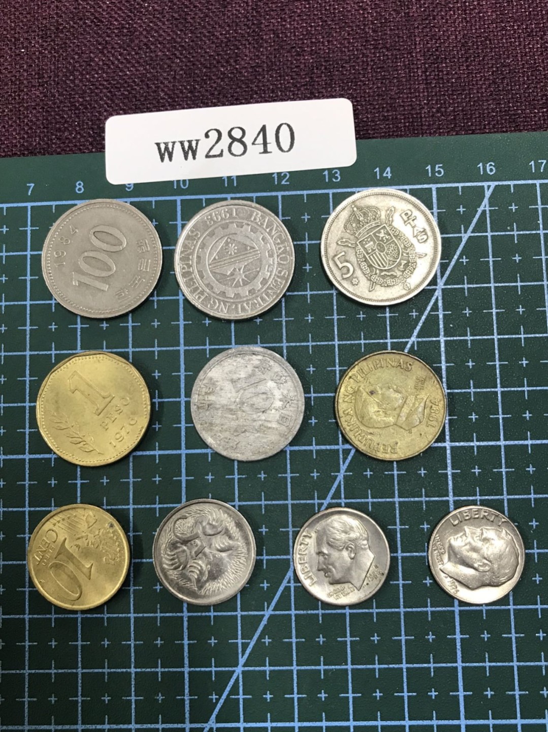 硬币3 外国硬币十枚