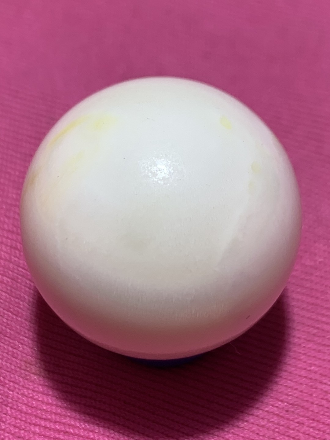 深海飘黄贝化玉2.1圆珠一颗