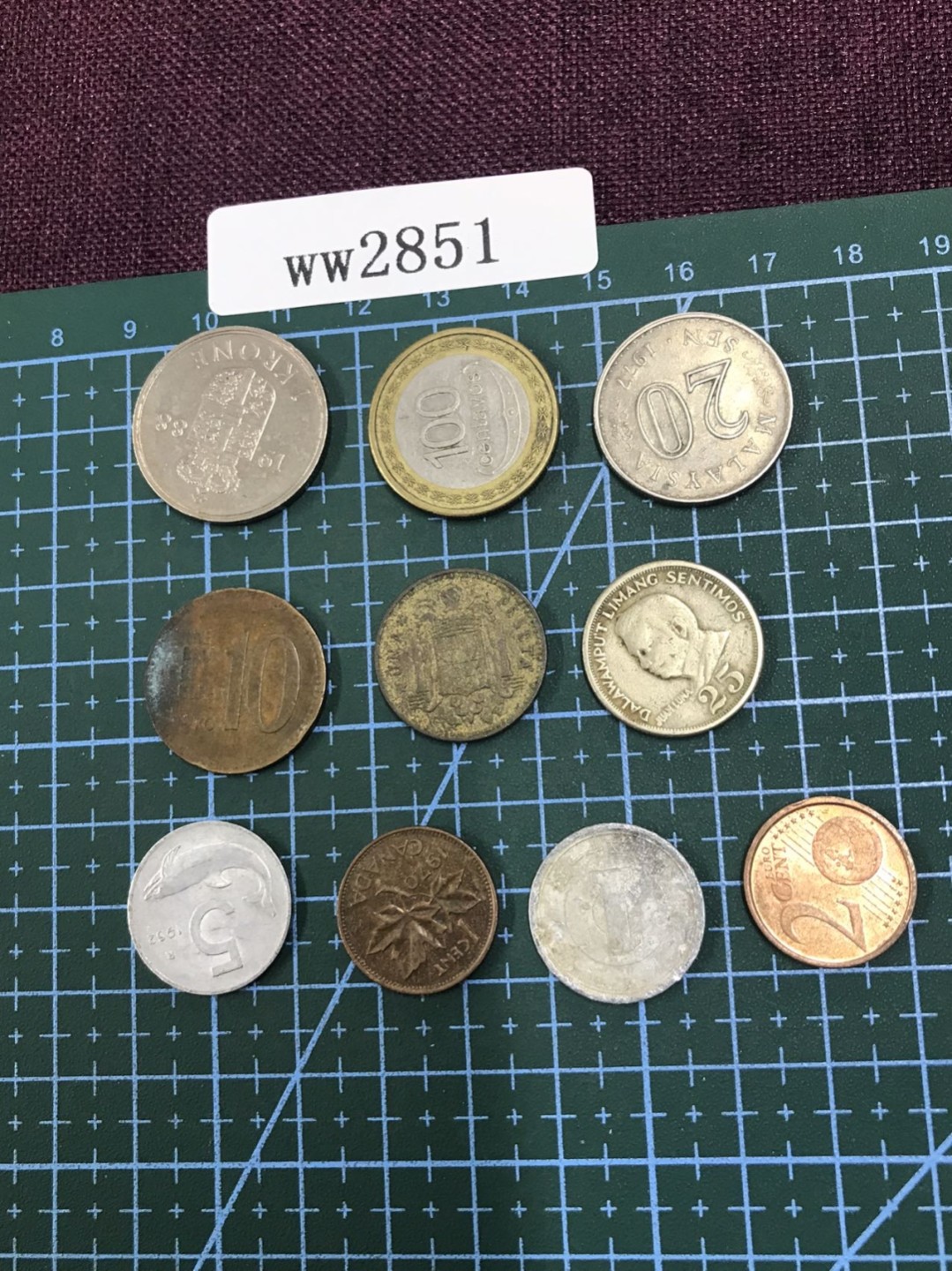 硬币3 外国硬币十枚