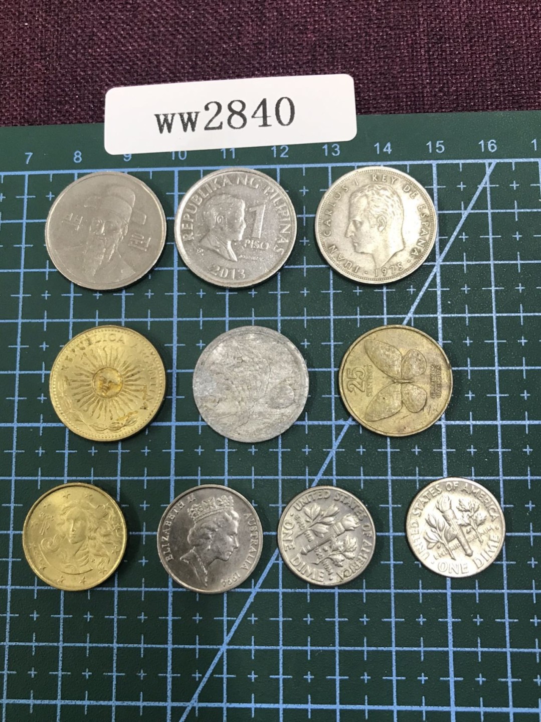 硬币3 外国硬币十枚