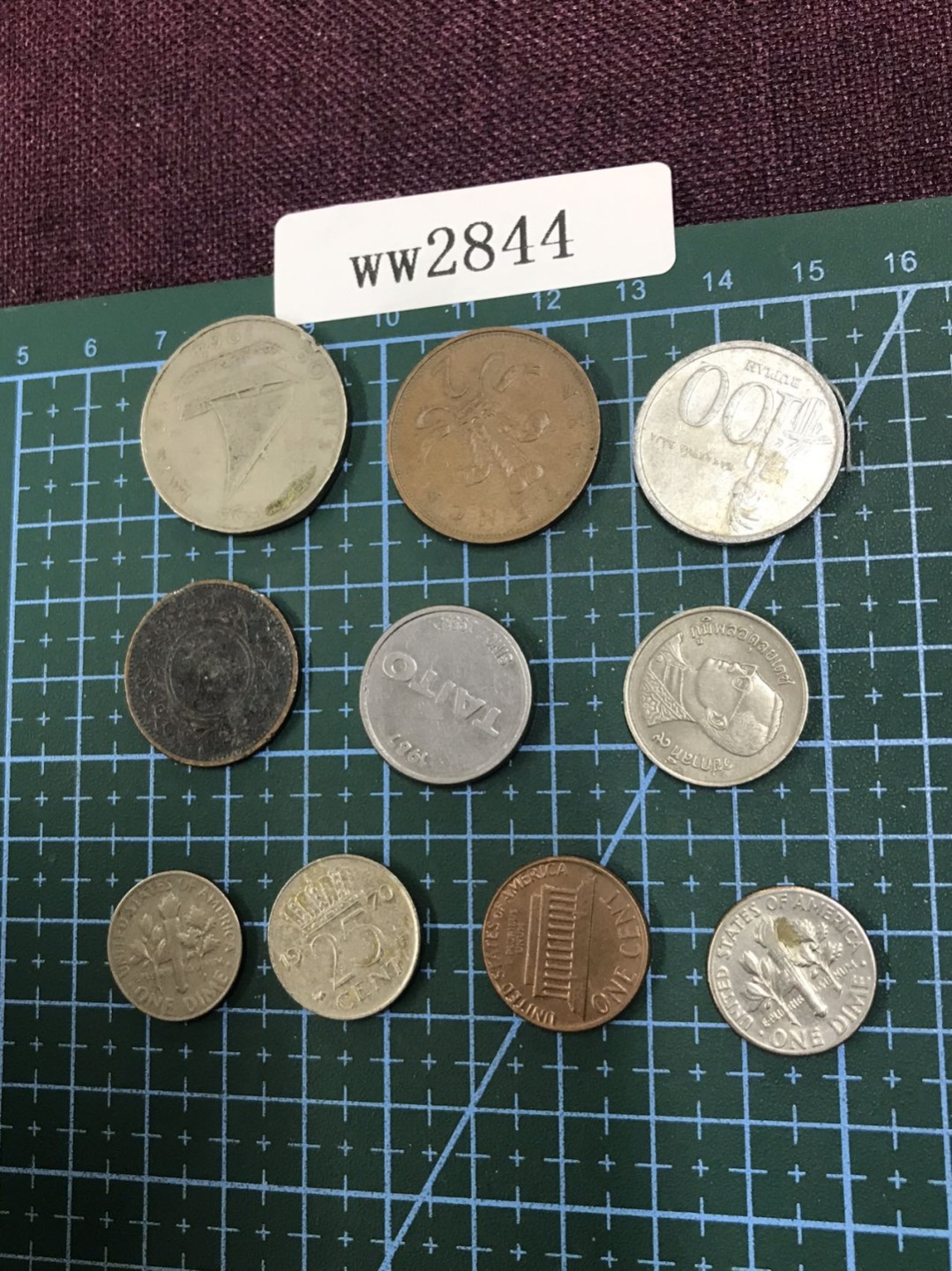 硬币3 外国硬币十枚