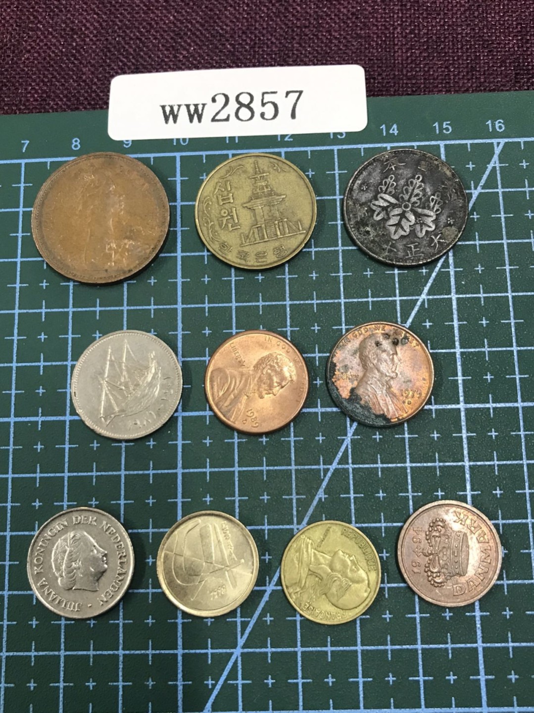 硬币3 外国硬币十枚
