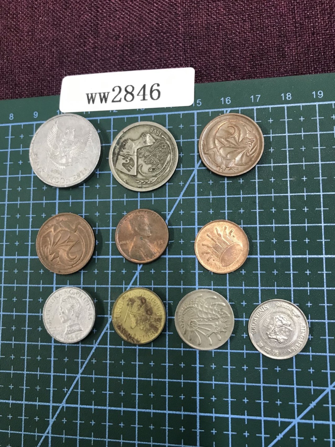 硬币3 外国硬币十枚