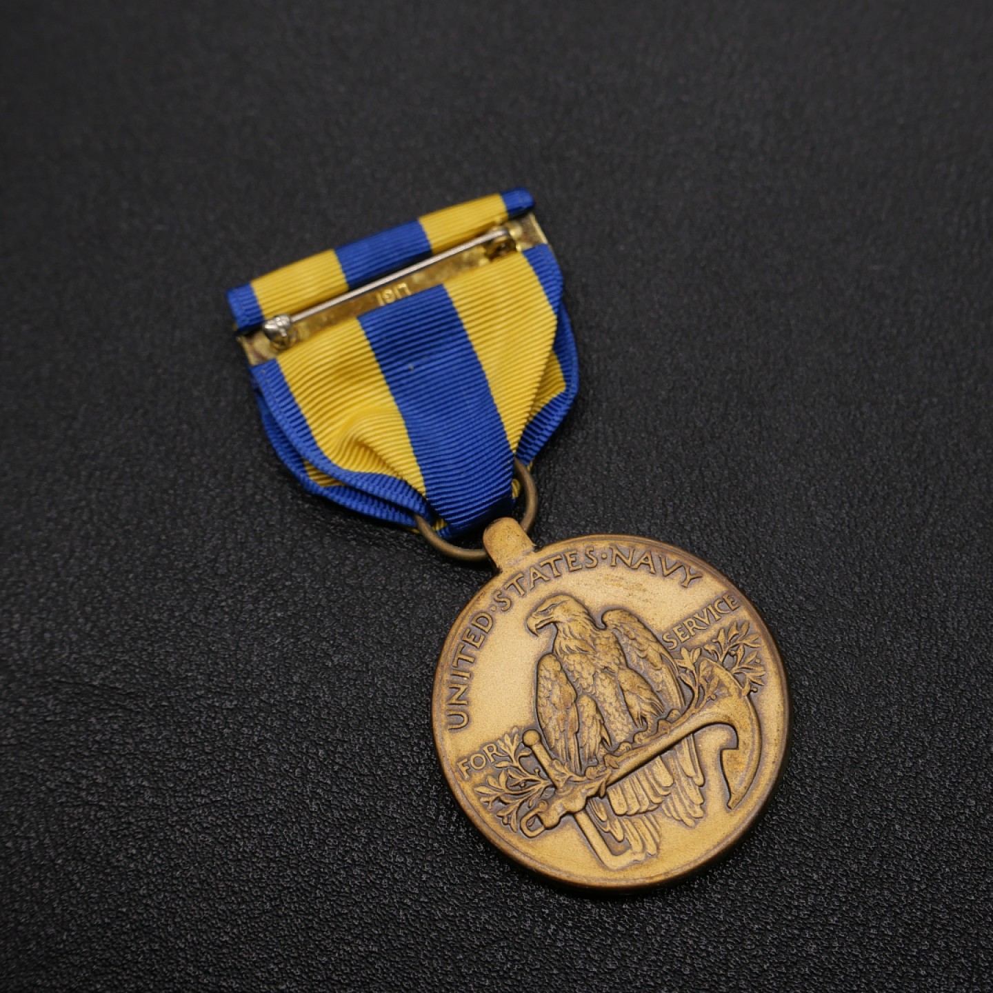 勋章奖章交易所2023年元旦拍卖 美国海军远征奖章，1936年设立