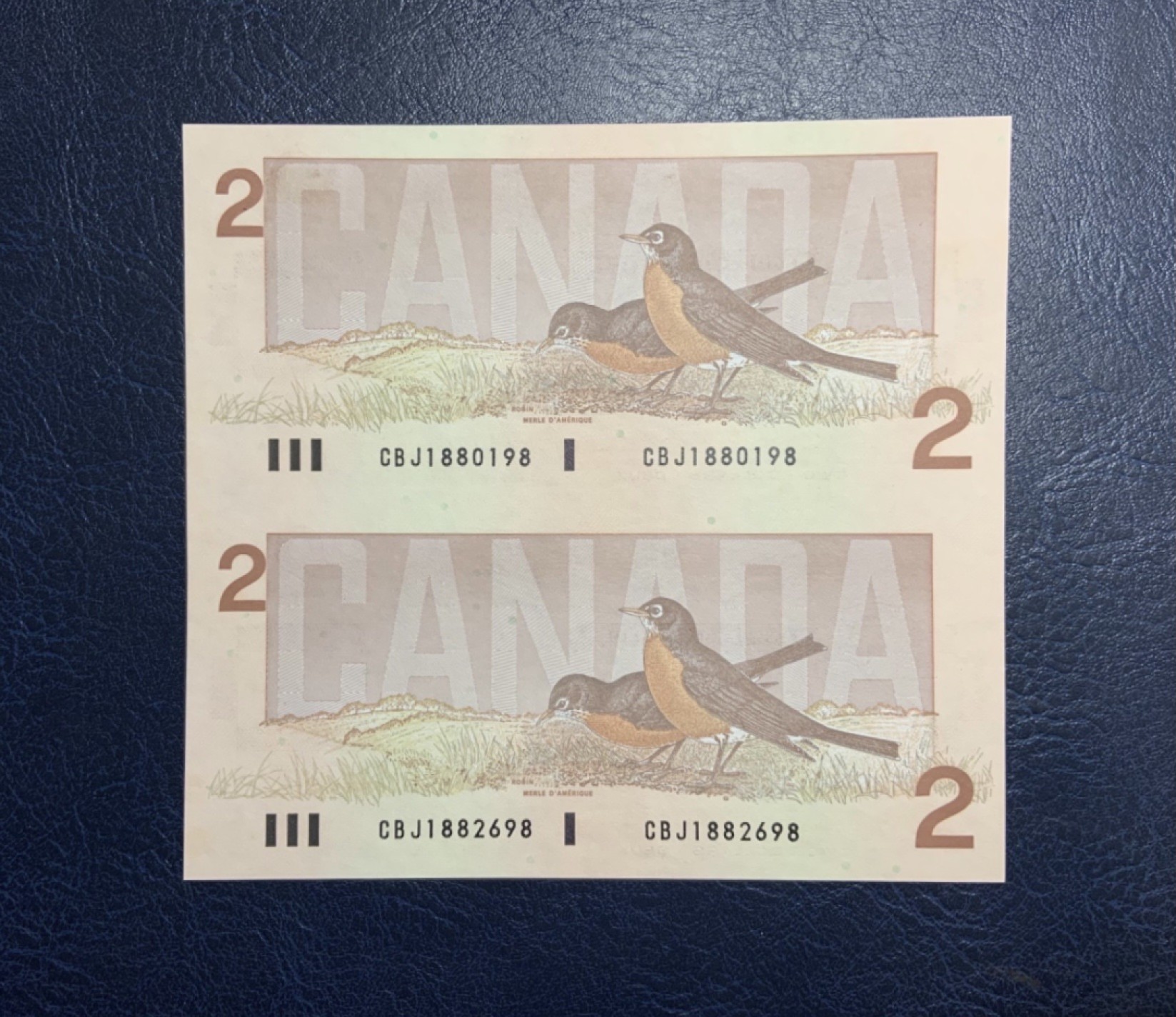 收藏联盟Quantum Auction 第222期拍卖 加拿大1986年2元两连体 品相UNC-