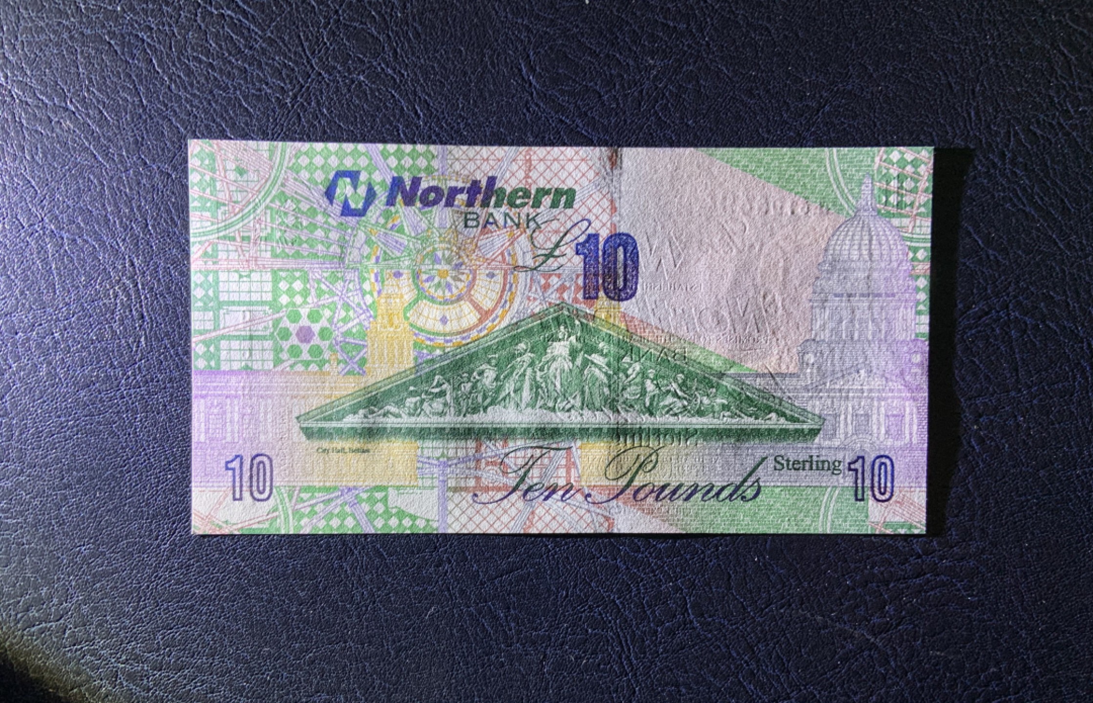 收藏联盟Quantum Auction 第222期拍卖 爱尔兰北方银行2005年10镑 品相全新UNC
