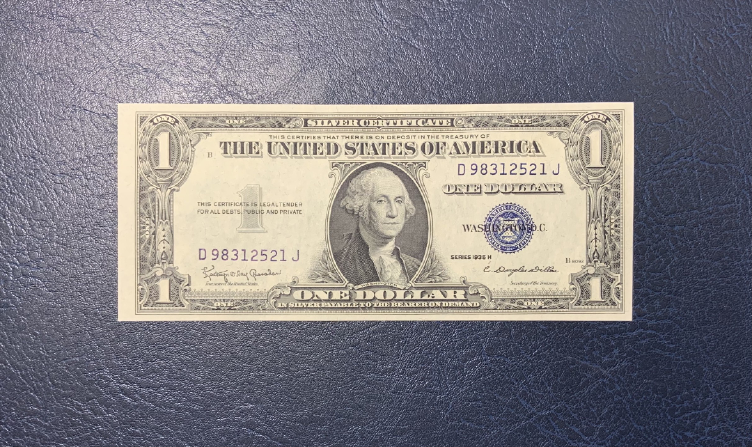 收藏联盟Quantum Auction 第222期拍卖 美国1935年1美元银币券 品相全新UNC