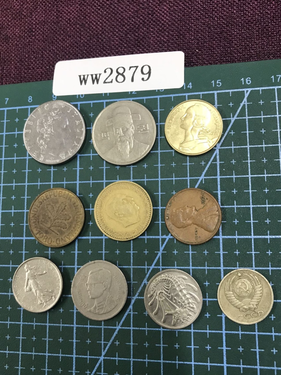 硬币2 外国硬币十枚