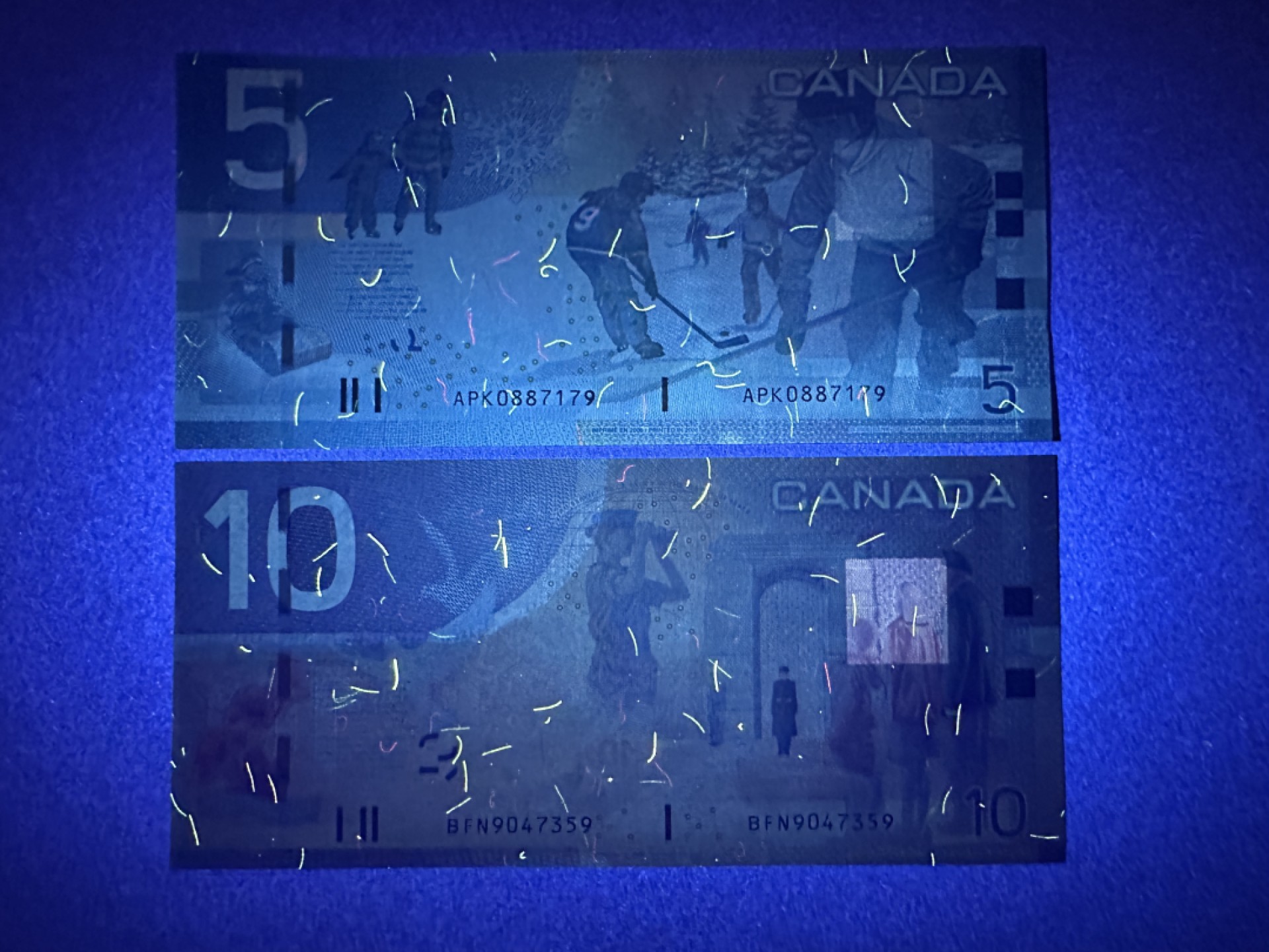 《张总收藏》85期——外币精品 加拿大5、10加元2张 UNC 2006年旅行版
