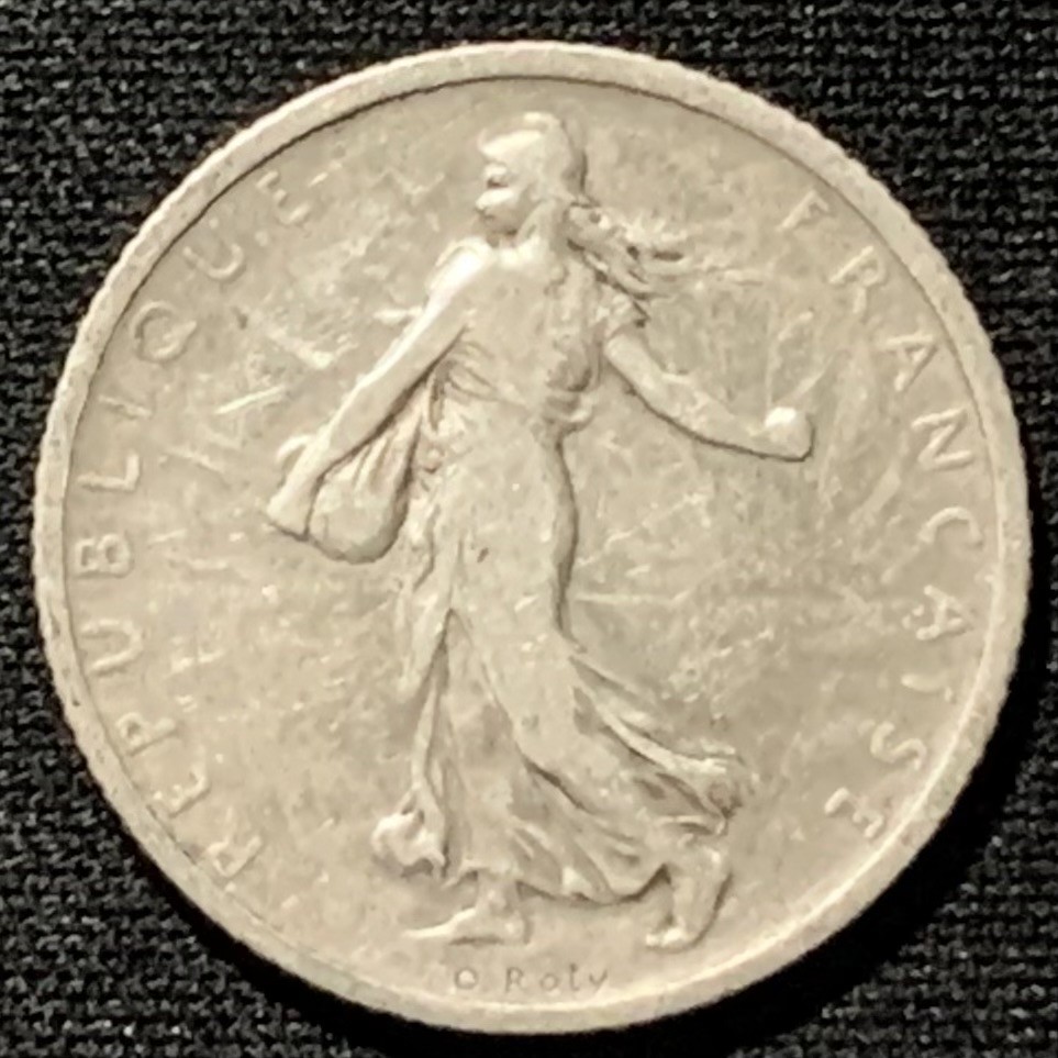 紫瑗钱币——第251期拍卖 法国 1904年 播种女神 1法郎 5克 0.835银 