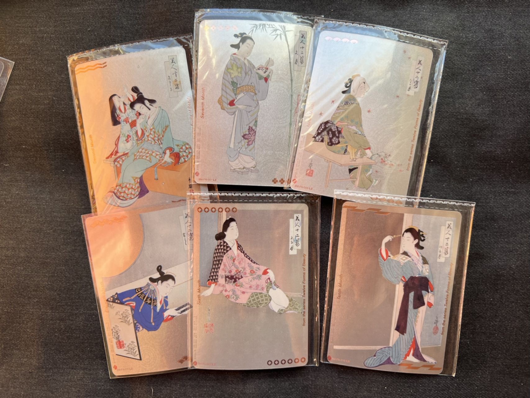 【稀奇送评】福利限时拍专场【7】 【卡游】大英博物馆 美女卡 6张