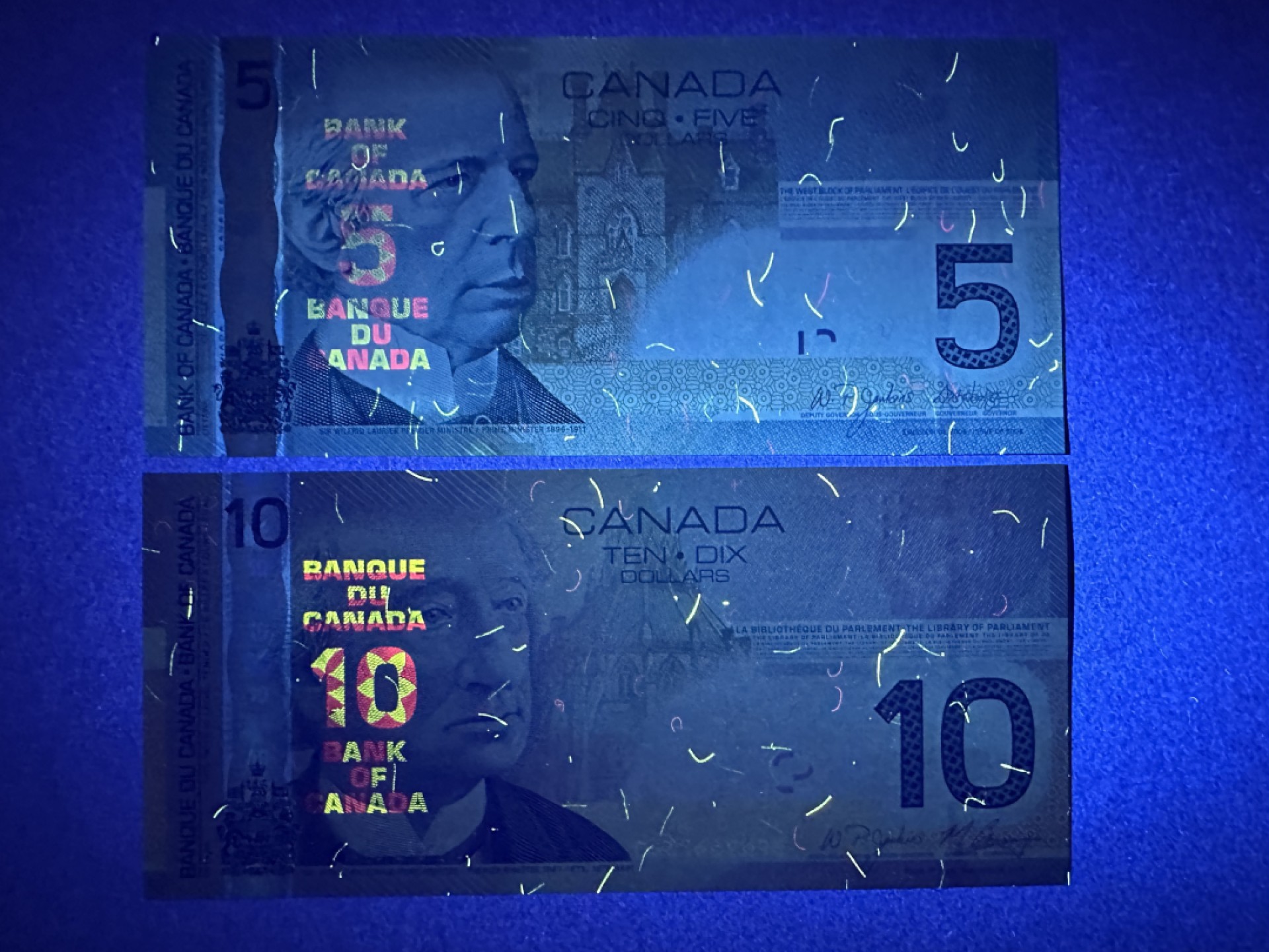 《张总收藏》85期——外币精品 加拿大5、10加元2张 UNC 2006年旅行版